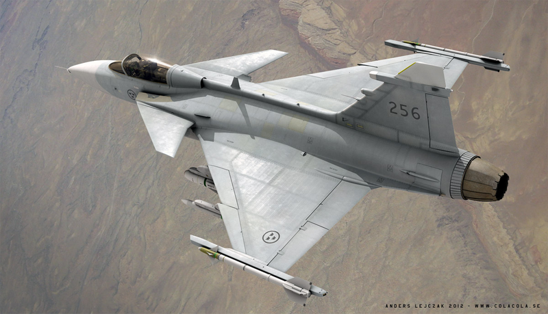 Illustration for article titled Incredibly realistic 3D renders of fighter planes